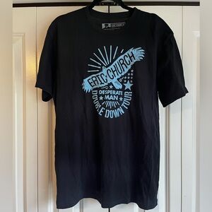 Black T-Shirt - Desperate Man Double Down Tour size large